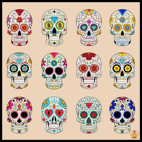 Dia de los Muertos by Soie De Printemps