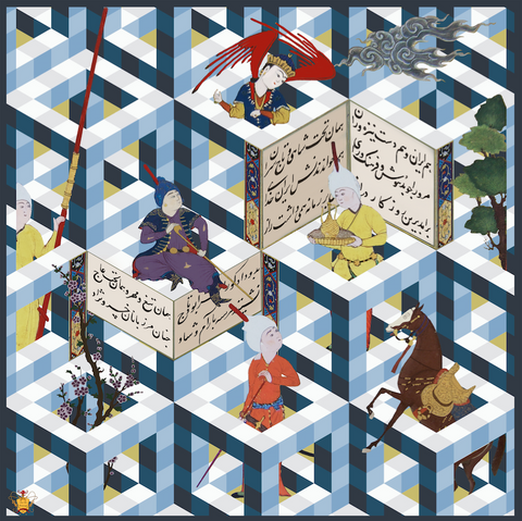 Escher repond Ferdowsi by Soie De Printemps